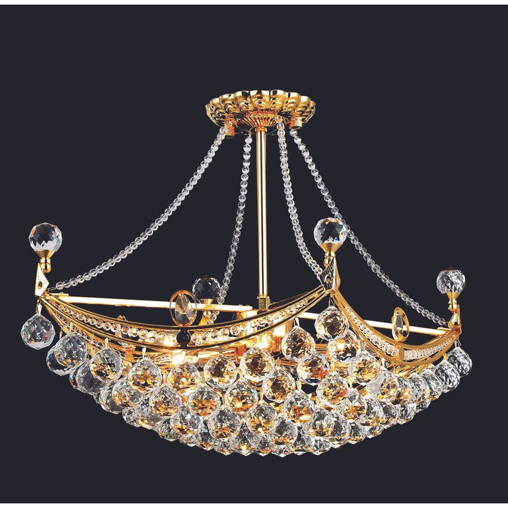 Elegant Corona V9800D24G/RC Ceiling Light - Gold