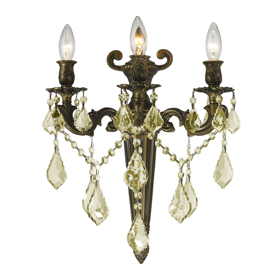 Worldwide Versailles W23317B15-GT Wall Light - Antique Bronze