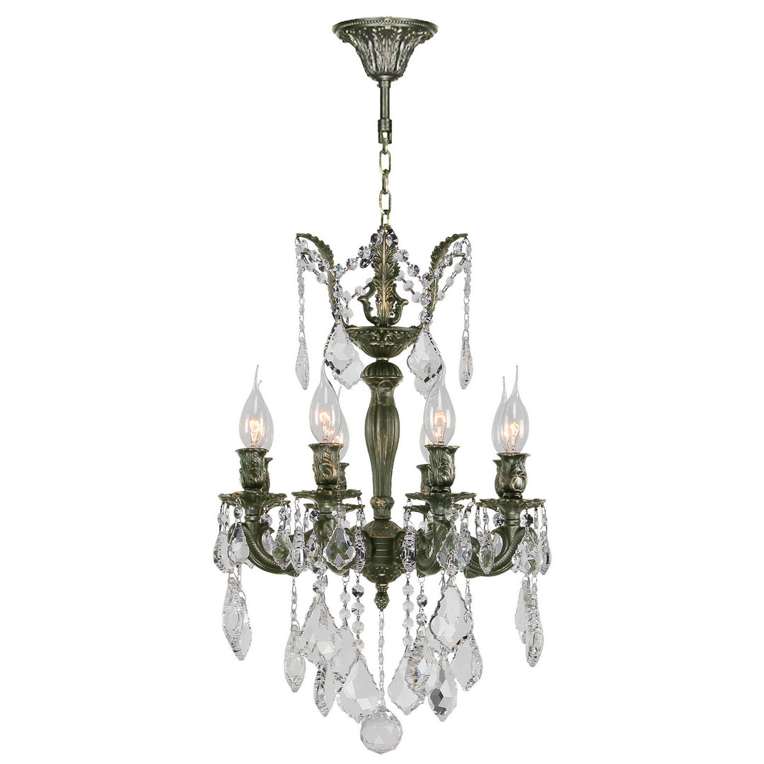 Worldwide Versailles W83321B16 Chandelier Light - Antique Bronze