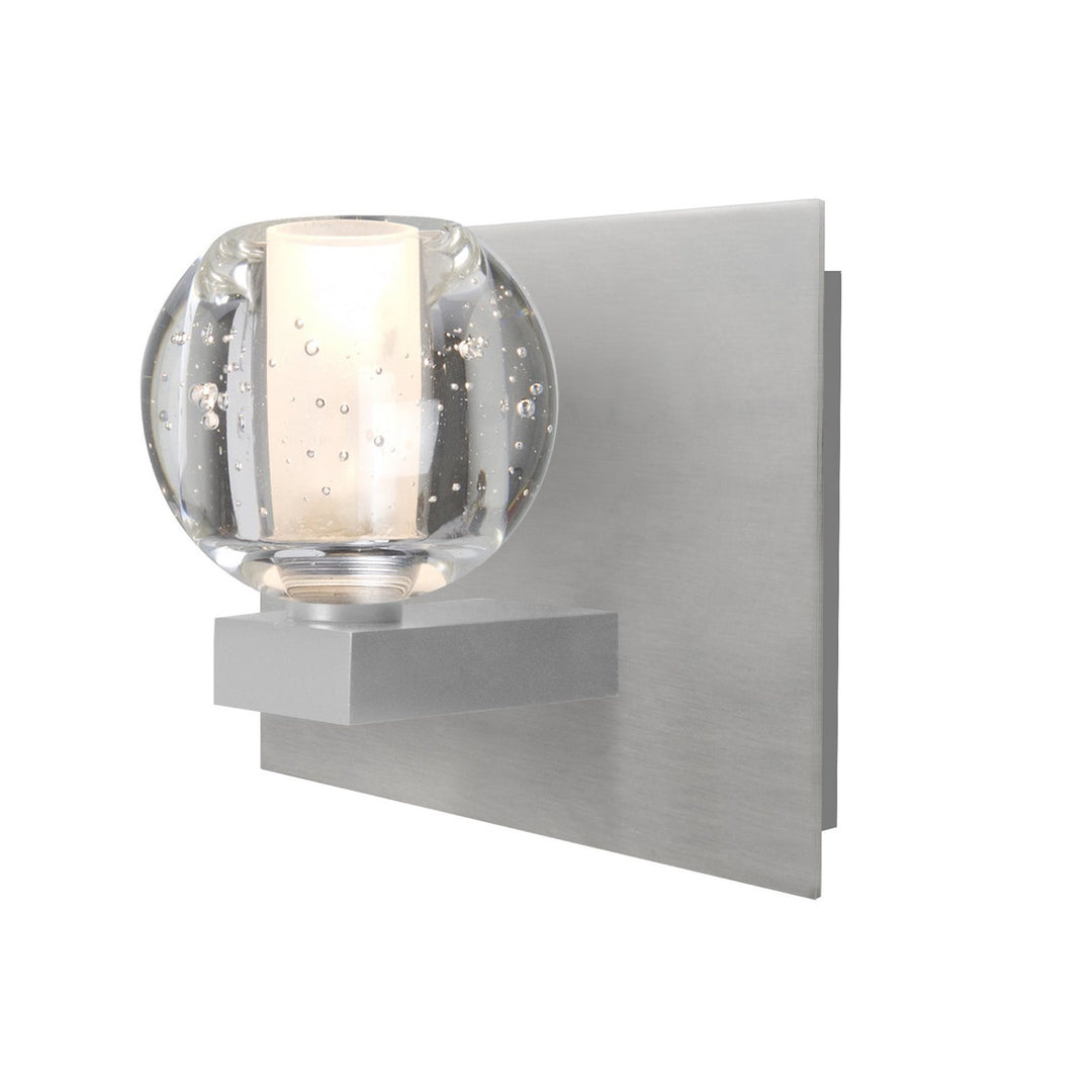 Besa Boca 3 1WF-BOCABB-SN Wall Sconce Light - Satin Nickel