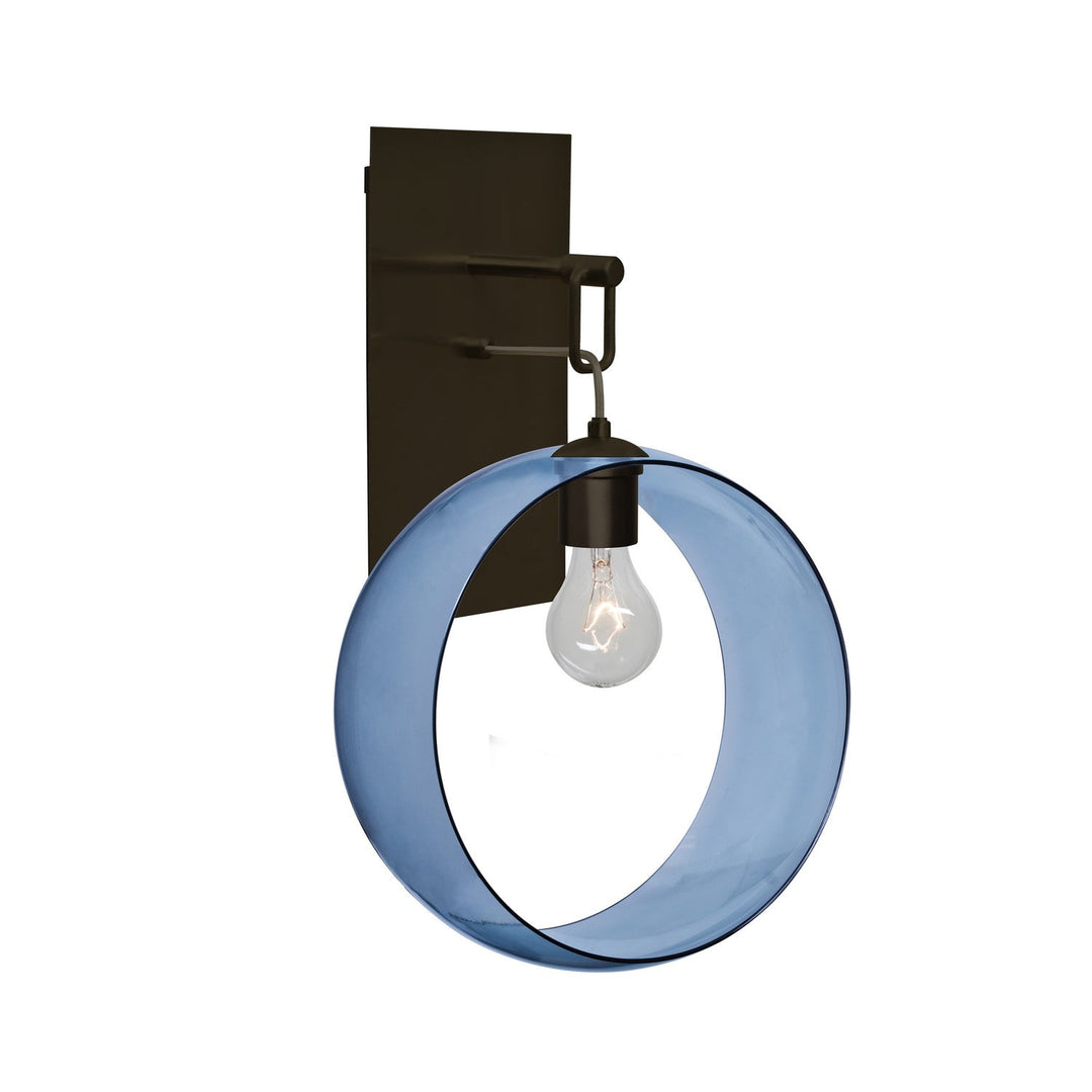 Besa Plato 1WP-PLATOBL-BR-NI Wall Sconce Light - Bronze