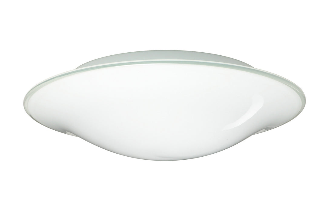 Besa Luma Slim 3CS-909739 Ceiling Light - Slim Opal Glossy/Clear