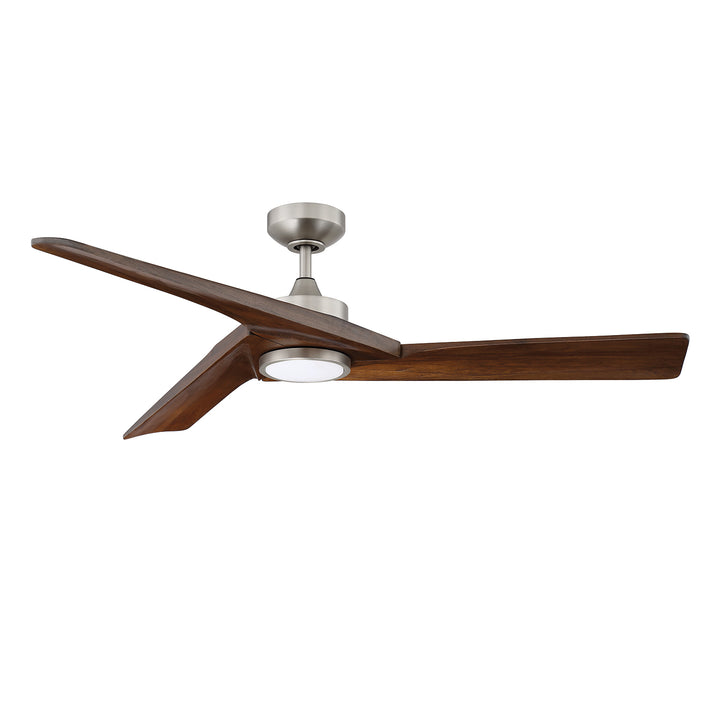 Kendal Vorion AC21952-SN Ceiling Fan 52 - Satin Nickel, Walnut/