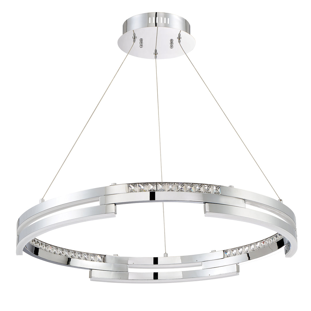 Kendal Satern PF8730-CH Pendant Light - Chrome