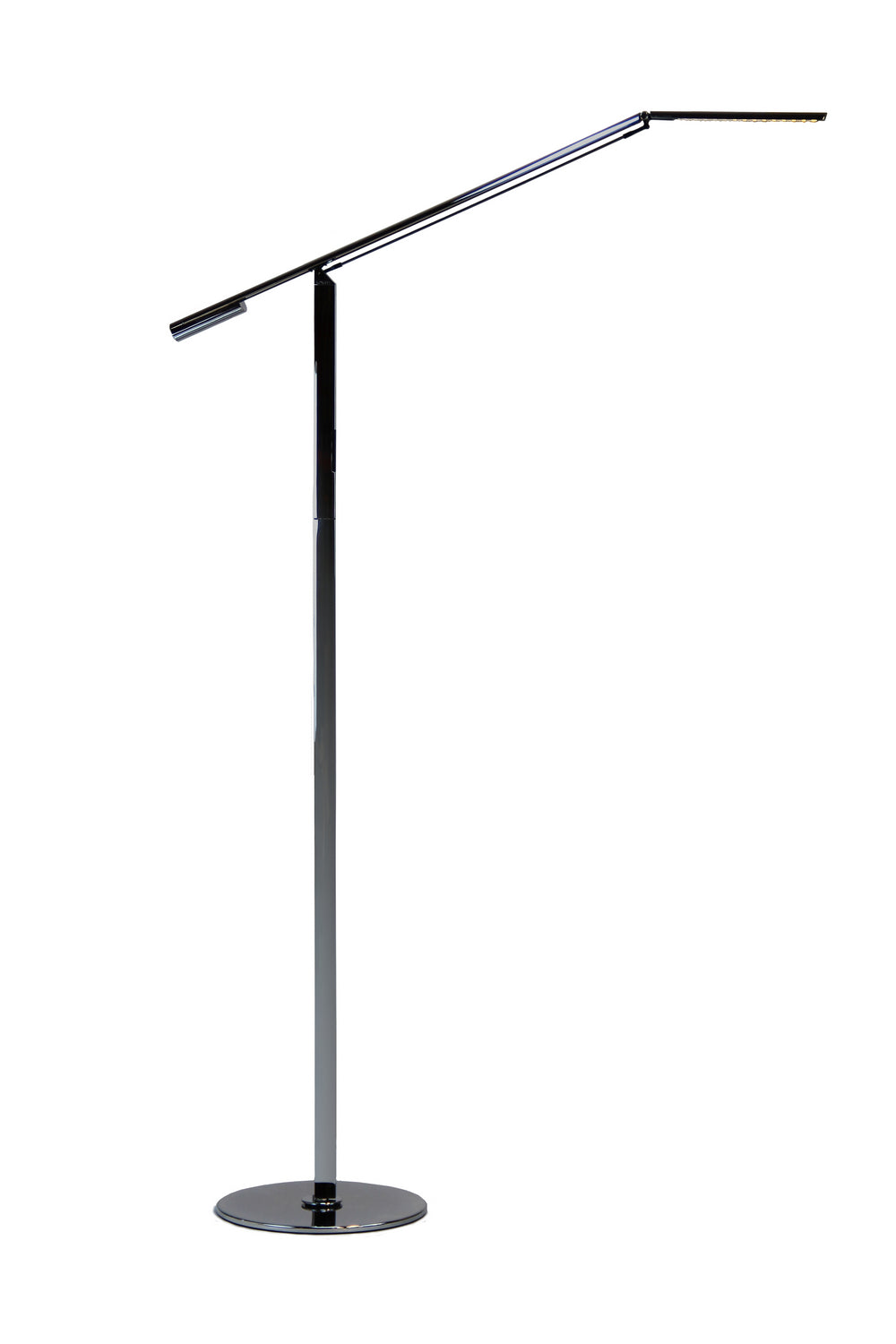 Koncept Lighting ELX-A-W-CRM-FLR Modern Equo Lamp Chrome