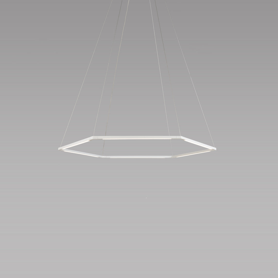 Koncept Z-Bar Pendant ZBP-16-H-SW-MWT-CNP Pendant Light - Matte White