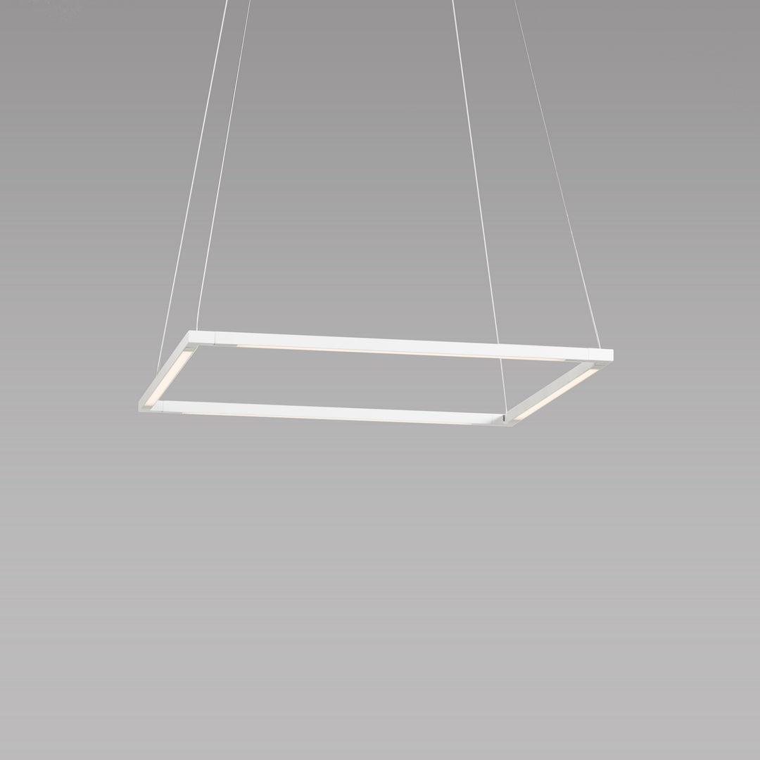 Koncept Z-Bar Pendant ZBP-16-S-SW-MWT-CNP Pendant Light - Matte White