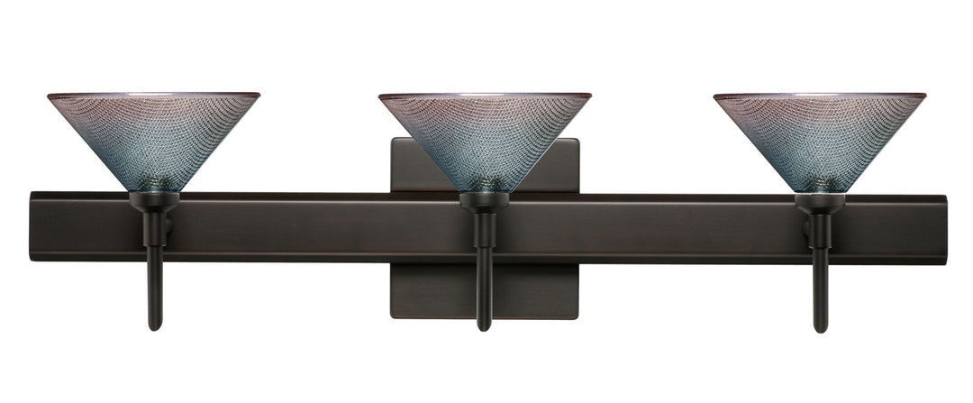 Besa Kona 3SW-117691-BR-SQ Bath Vanity Light 23 in. wide - Bronze