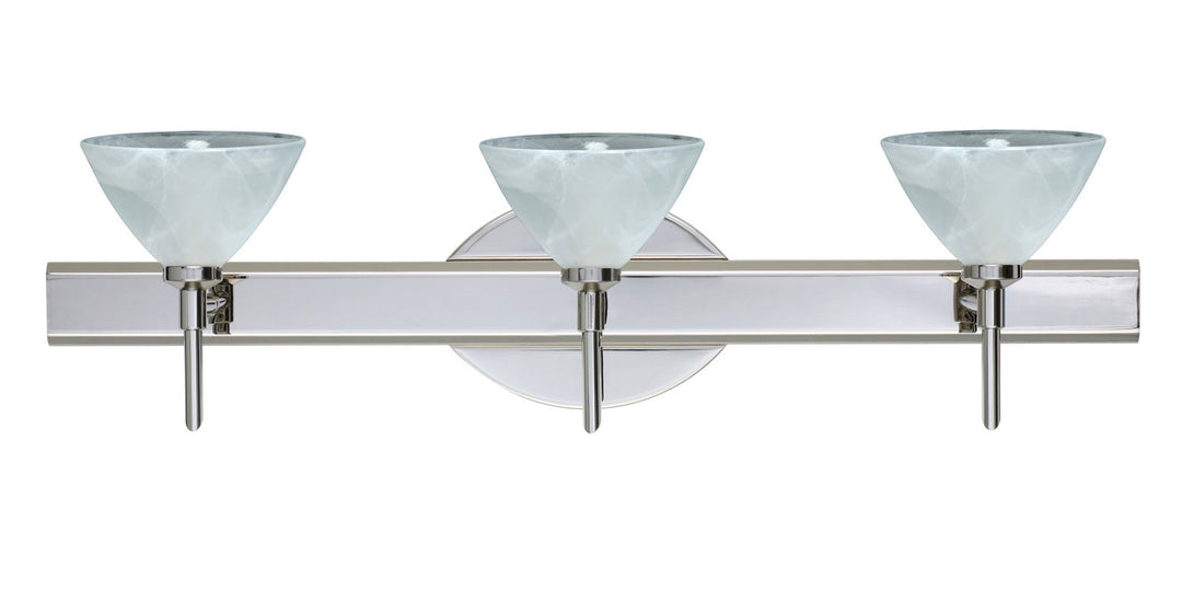 Besa Domi 3SW-174352-CR Bath Vanity Light 23 in. wide - Chrome