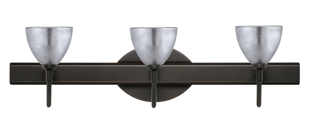 Besa Divi 3SW-1758SF-BR Bath Vanity Light 23 in. wide - Bronze