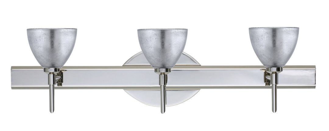 Besa Divi 3SW-1758SF-CR Bath Vanity Light 23 in. wide - Chrome