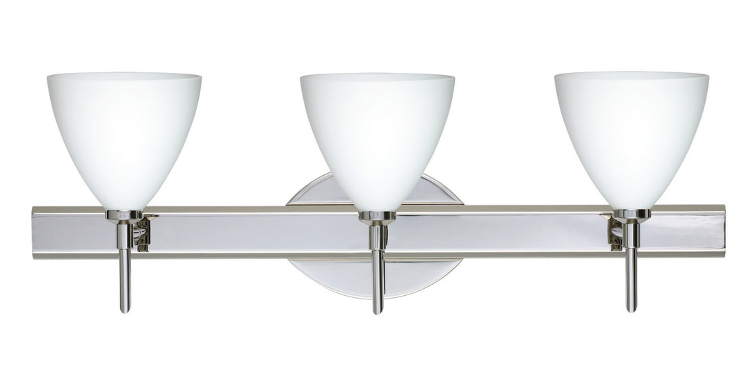 Besa Mia 3SW-177907-CR Bath Vanity Light 23 in. wide - Chrome