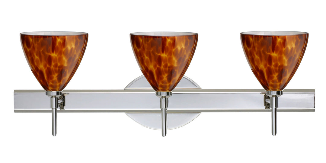 Besa Mia 3SW-177918-CR Bath Vanity Light 23 in. wide - Chrome