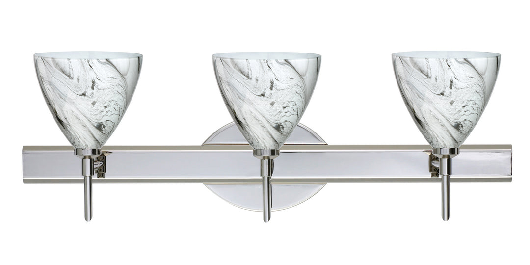 Besa Mia 3SW-1779MG-CR Bath Vanity Light 23 in. wide - Chrome