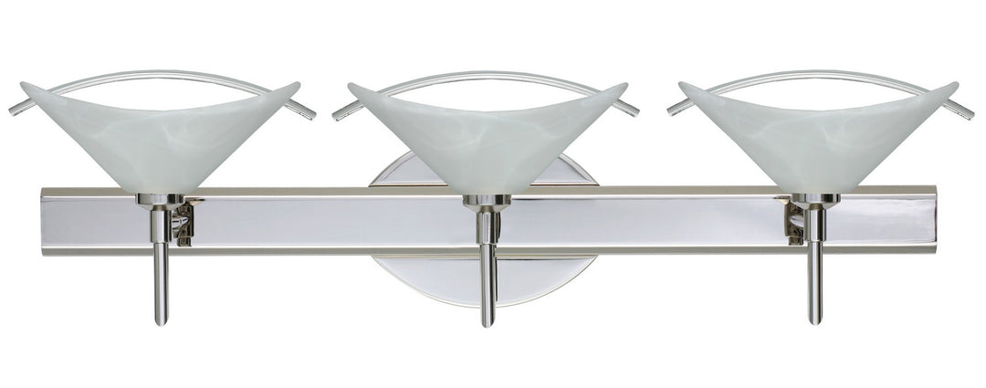 Besa Hoppi 3SW-181304-CR Bath Vanity Light 23 in. wide - Chrome