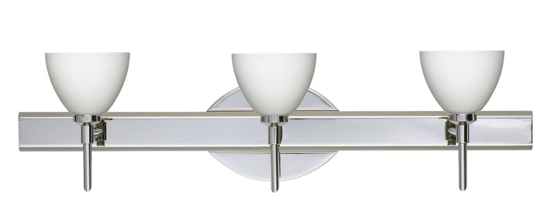 Besa Divi 3SW-185807-CR Bath Vanity Light 23 in. wide - Chrome