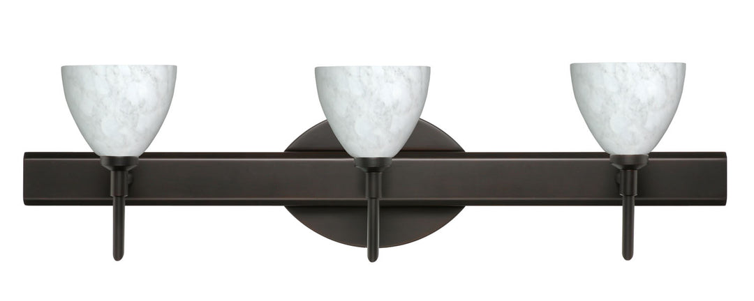 Besa Divi 3SW-185819-BR Bath Vanity Light 23 in. wide - Bronze