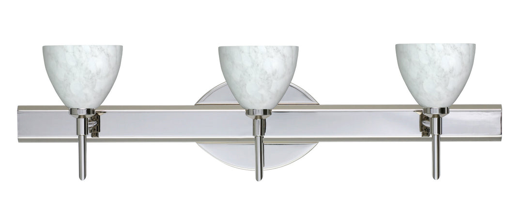 Besa Divi 3SW-185819-CR Bath Vanity Light 23 in. wide - Chrome