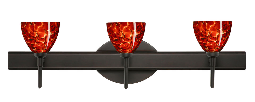 Besa Divi 3SW-185841-BR Bath Vanity Light 23 in. wide - Bronze