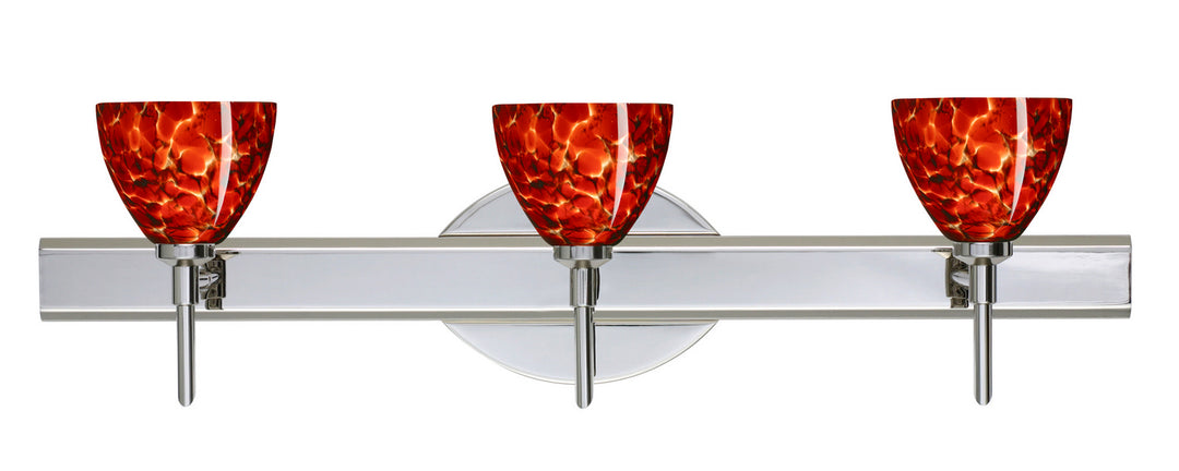 Besa Divi 3SW-185841-CR Bath Vanity Light 23 in. wide - Chrome