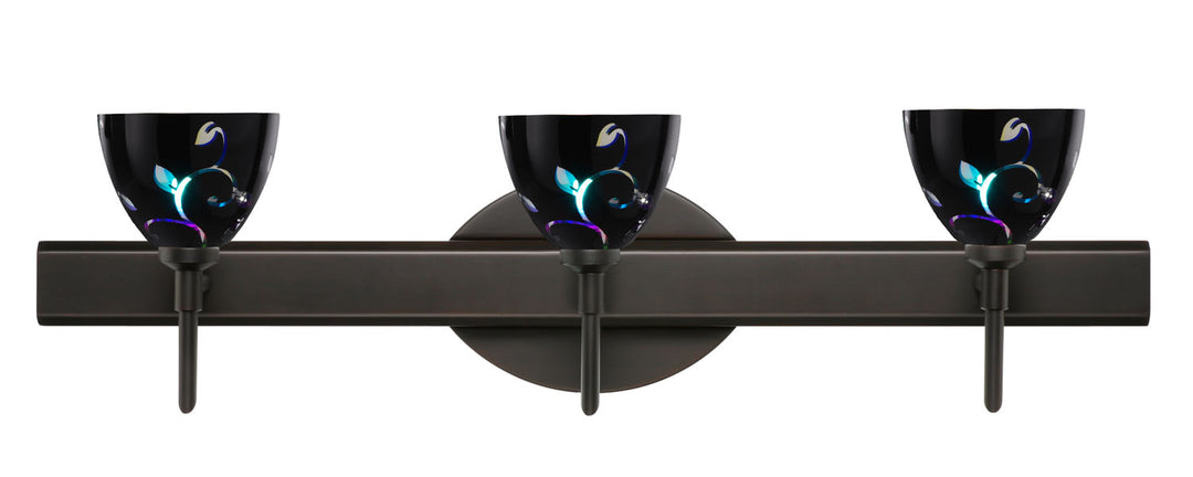 Besa Divi 3SW-1858VB-BR Bath Vanity Light 23 in. wide - Bronze