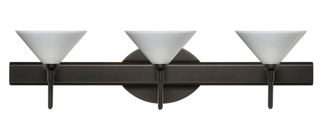 Besa Kona 3SW-282453-BR Bath Vanity Light 23 in. wide - Bronze