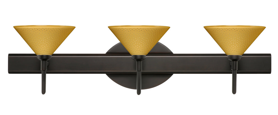 Besa Kona 3SW-282490-BR Bath Vanity Light 23 in. wide - Bronze