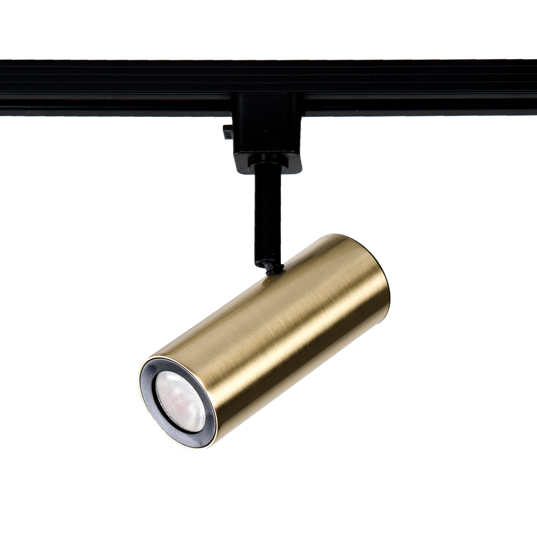 Wac Lighting H-2010-930-BR  Silo Track Light Brushed Brass
