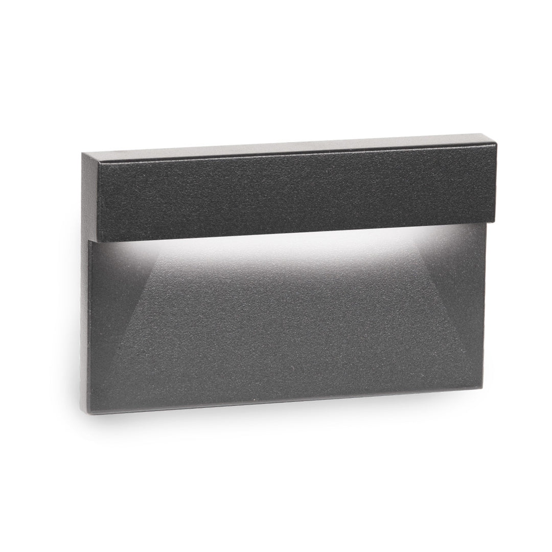 Wac Lighting WL-LED140-AM-BK  Ledme Step And Wall Lights Landscape Light Black On Aluminum