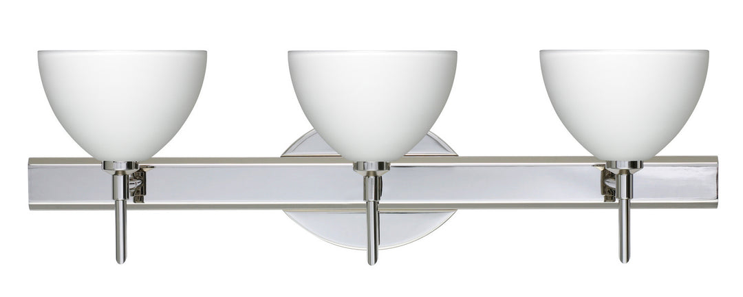 Besa Brella 3SW-467907-CR Bath Vanity Light 23 in. wide - Chrome