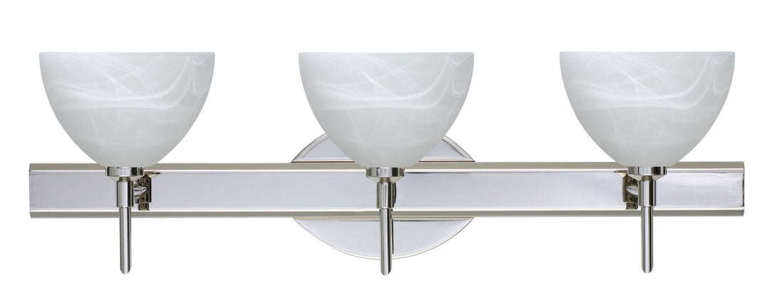 Besa Brella 3SW-467952-CR Bath Vanity Light 23 in. wide - Chrome