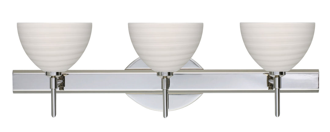 Besa Brella 3SW-4679KR-CR Bath Vanity Light 23 in. wide - Chrome