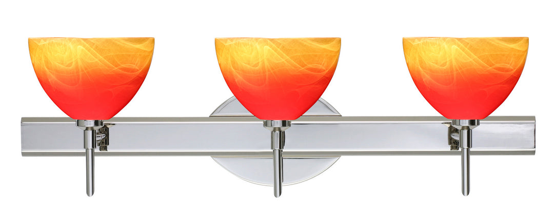 Besa Brella 3SW-4679SL-CR Bath Vanity Light 23 in. wide - Chrome