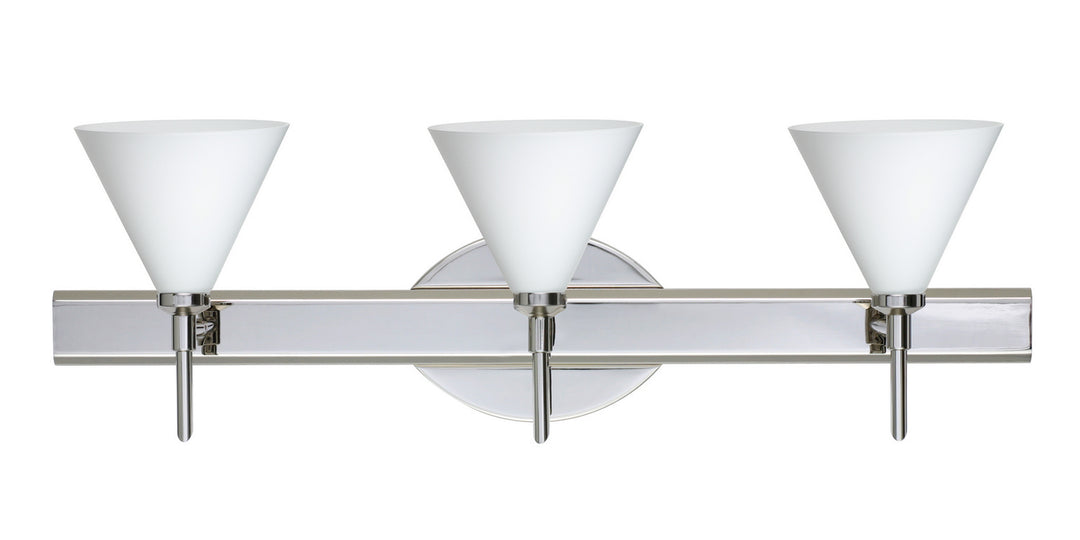 Besa Kani 3SW-512107-CR Bath Vanity Light 23 in. wide - Chrome