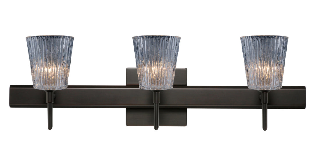 Besa Nico 3SW-512500-BR-SQ Bath Vanity Light 23 in. wide - Bronze