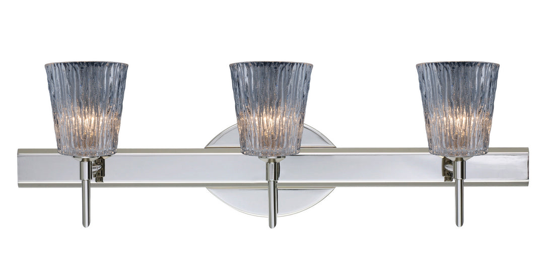 Besa Nico 3SW-512500-CR Bath Vanity Light 23 in. wide - Chrome