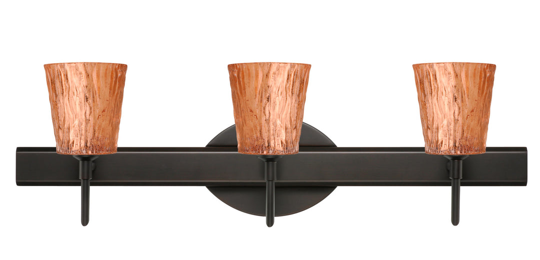 Besa Nico 3SW-5125CF-BR Bath Vanity Light 23 in. wide - Bronze
