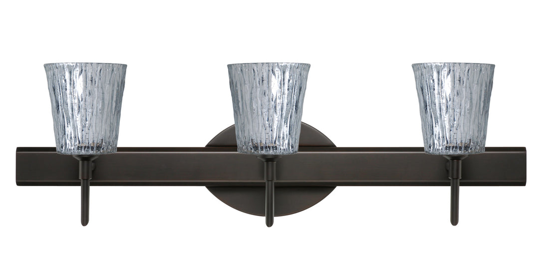 Besa Nico 3SW-5125SF-BR Bath Vanity Light 23 in. wide - Bronze
