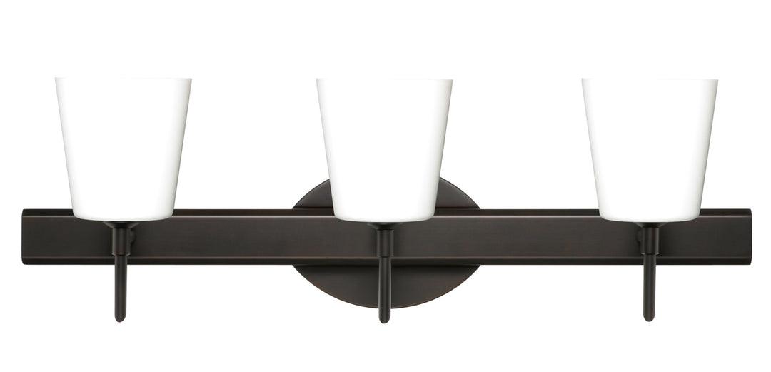 Besa Canto 3SW-513107-BR Bath Vanity Light 23 in. wide - Bronze