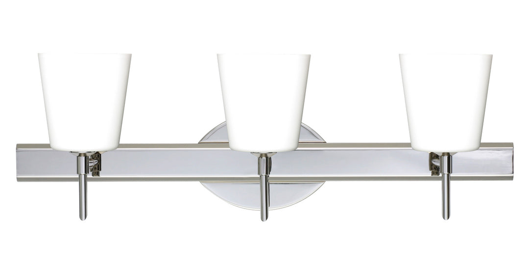 Besa Canto 3SW-513107-CR Bath Vanity Light 23 in. wide - Chrome