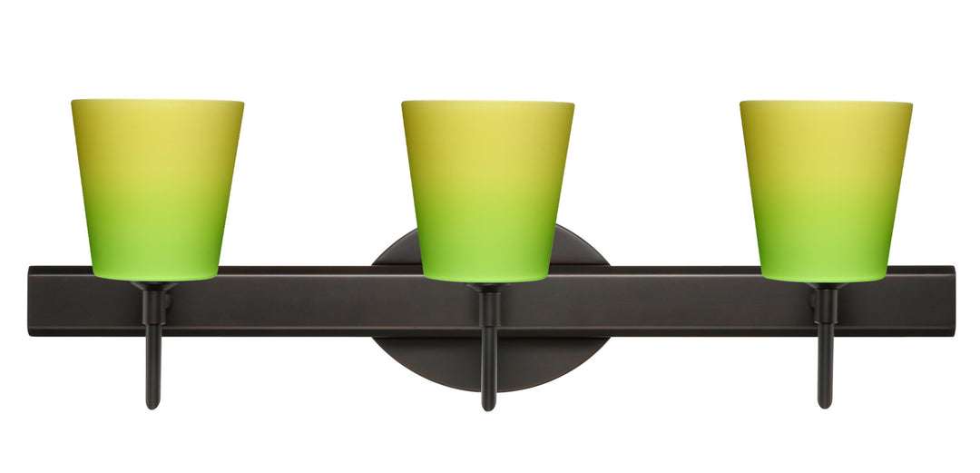 Besa Canto 3SW-5131GY-BR Bath Vanity Light 23 in. wide - Bronze