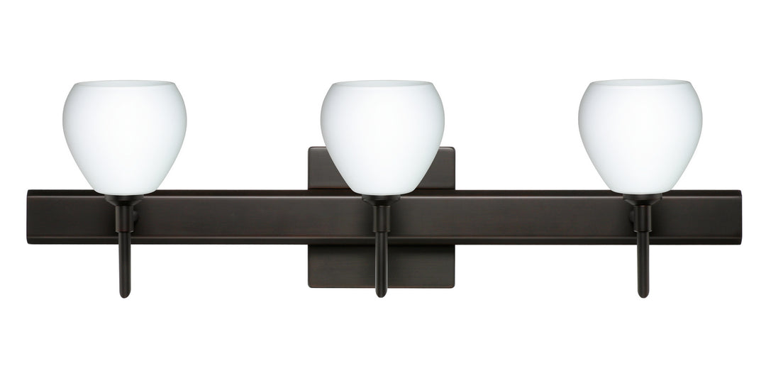 Besa Tay Tay 3SW-560507-BR-SQ Bath Vanity Light 23 in. wide - Bronze