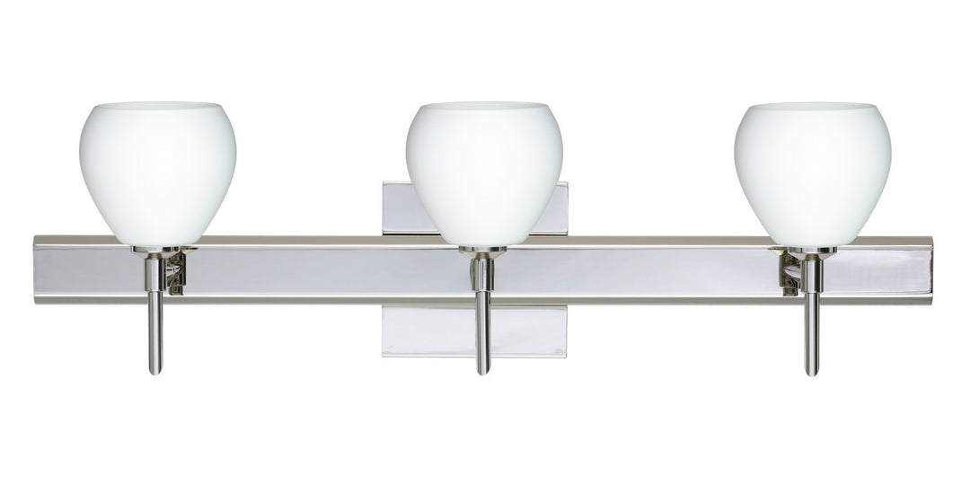 Besa Tay Tay 3SW-560507-CR-SQ Bath Vanity Light 23 in. wide - Chrome