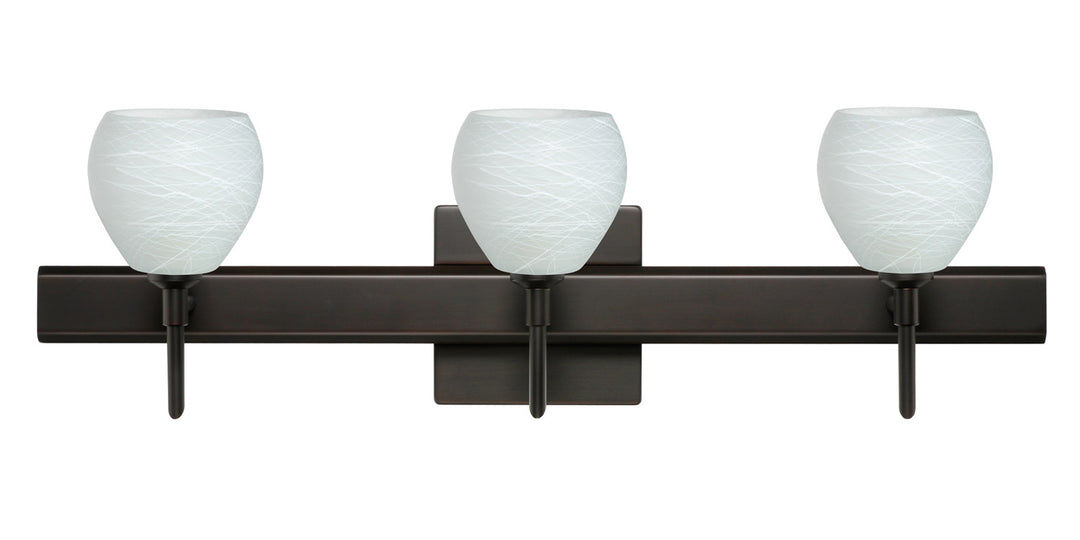 Besa Tay Tay 3SW-560560-BR-SQ Bath Vanity Light 23 in. wide - Bronze