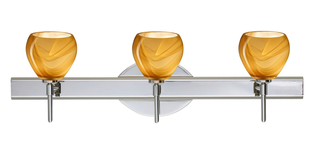 Besa Tay Tay 3SW-5605HN-CR Bath Vanity Light 23 in. wide - Chrome