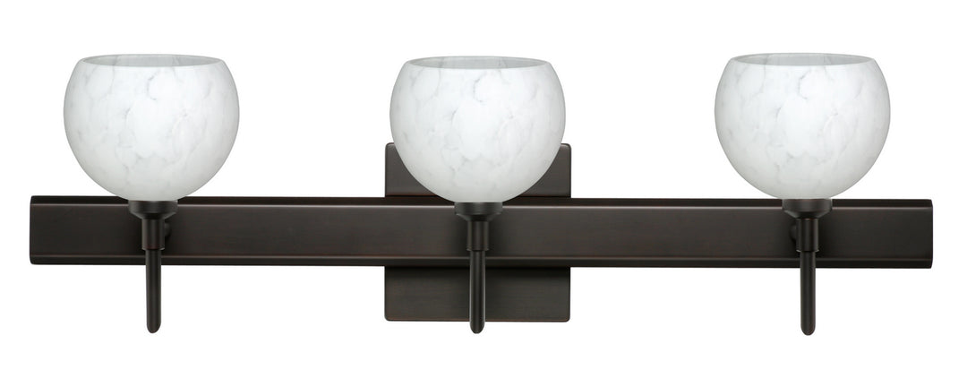 Besa Palla 3SW-565819-BR-SQ Bath Vanity Light 23 in. wide - Bronze