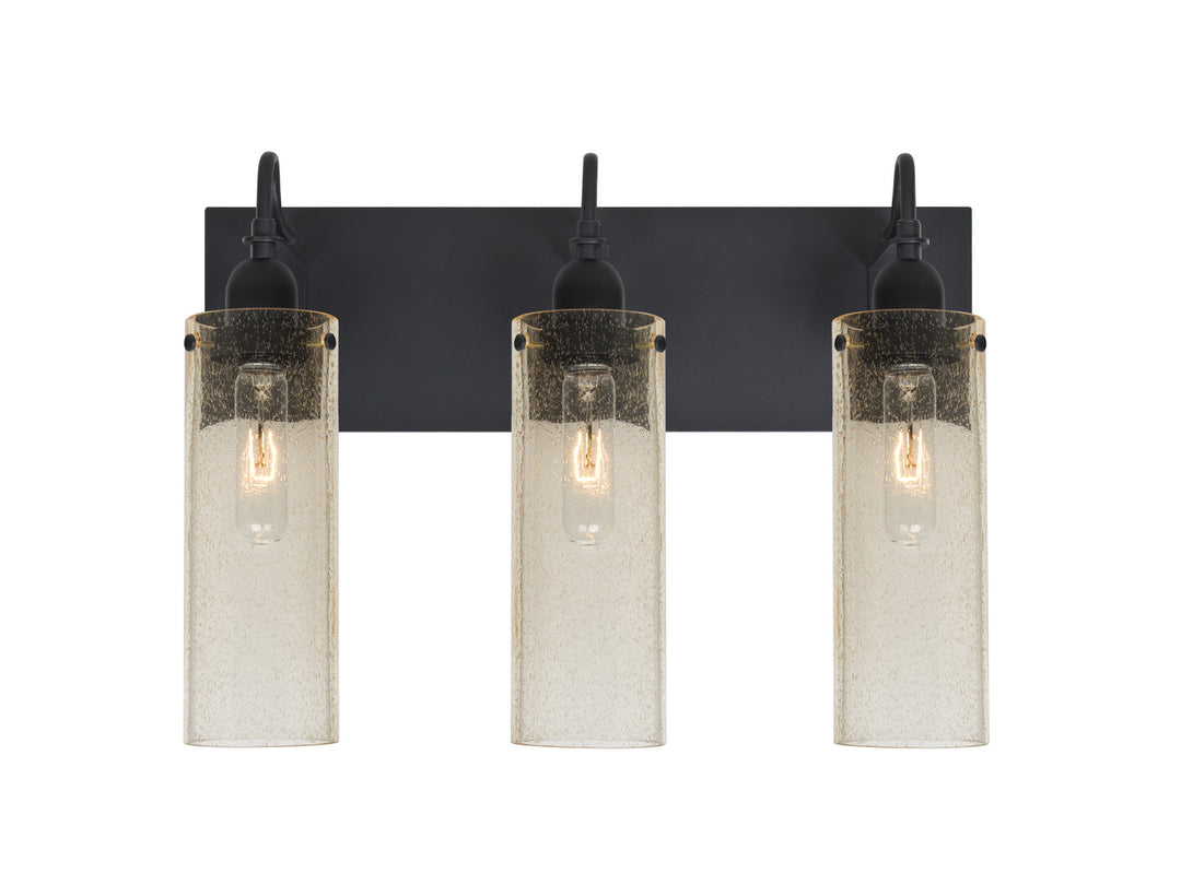 Besa Juni 3WG-JUNI10GD-BK Bath Vanity Light 20 in. wide - Black