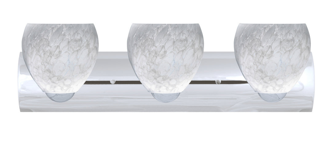 Besa Bolla 3WZ-412219-CR Bath Vanity Light 23 in. wide - Chrome