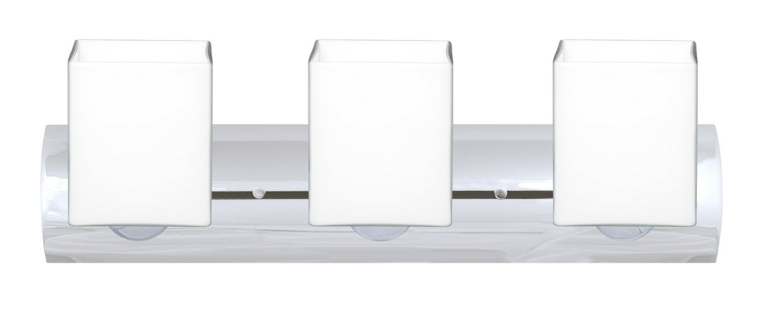Besa Rise 3WZ-449807-LED-CR Bath Vanity Light 23 in. wide - Chrome