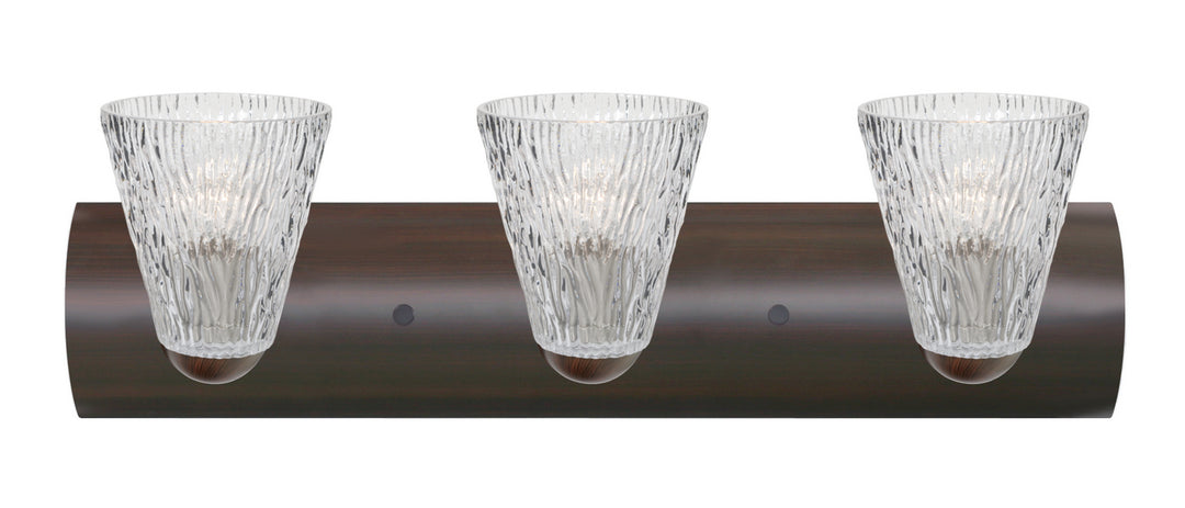 Besa Nico 3WZ-NICO5CL-BR Bath Vanity Light 23 in. wide - Bronze